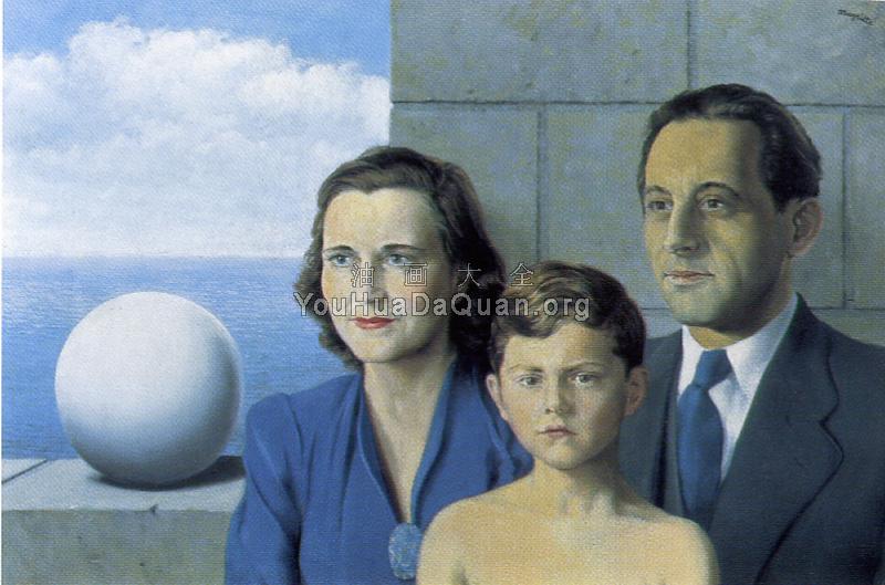 吉伦的一家 - 雷内·马格里特